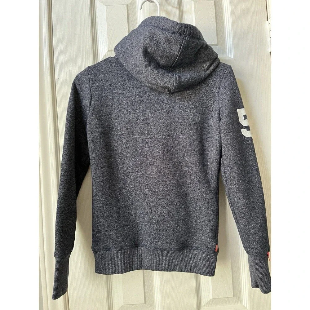 Superdry Multicolor Graphic Logo Hoodie Sweater Vintage Japan Women’s XS - Picture 7 of 12